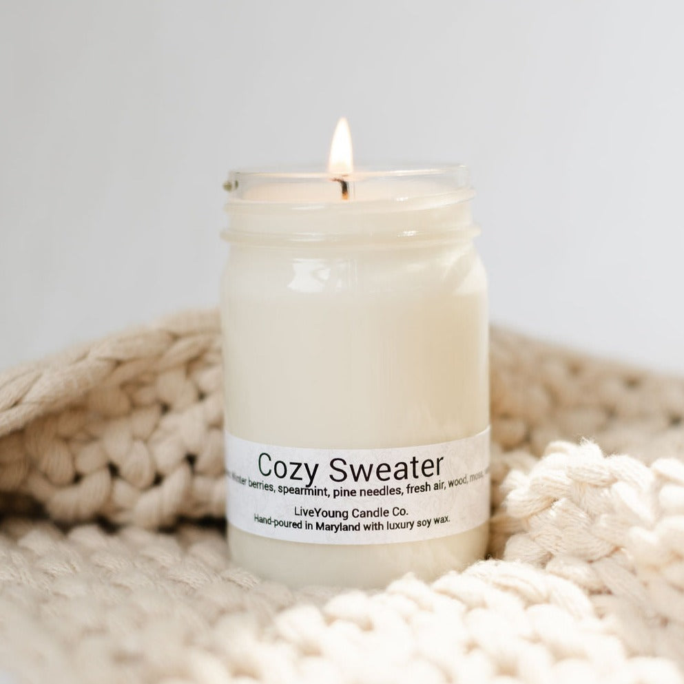 Cozy Sweater - Mason Jar