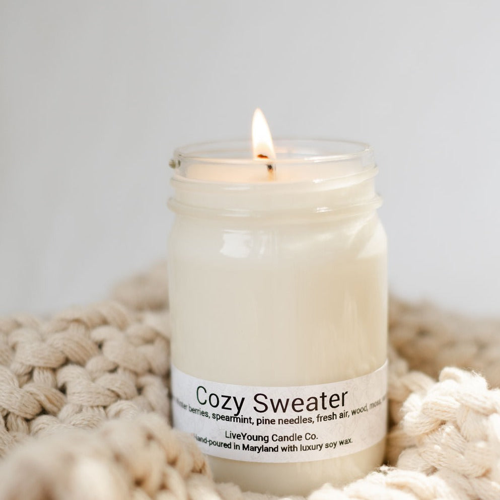 Cozy Sweater - Mason Jar